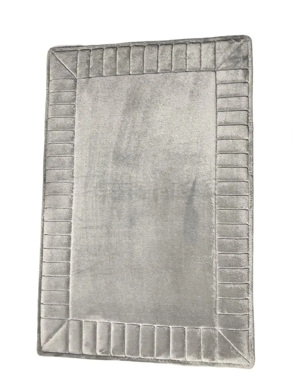 Large Gray Memory Foam Bathmat - Super Soft - (2 ft. X 3 ft.)